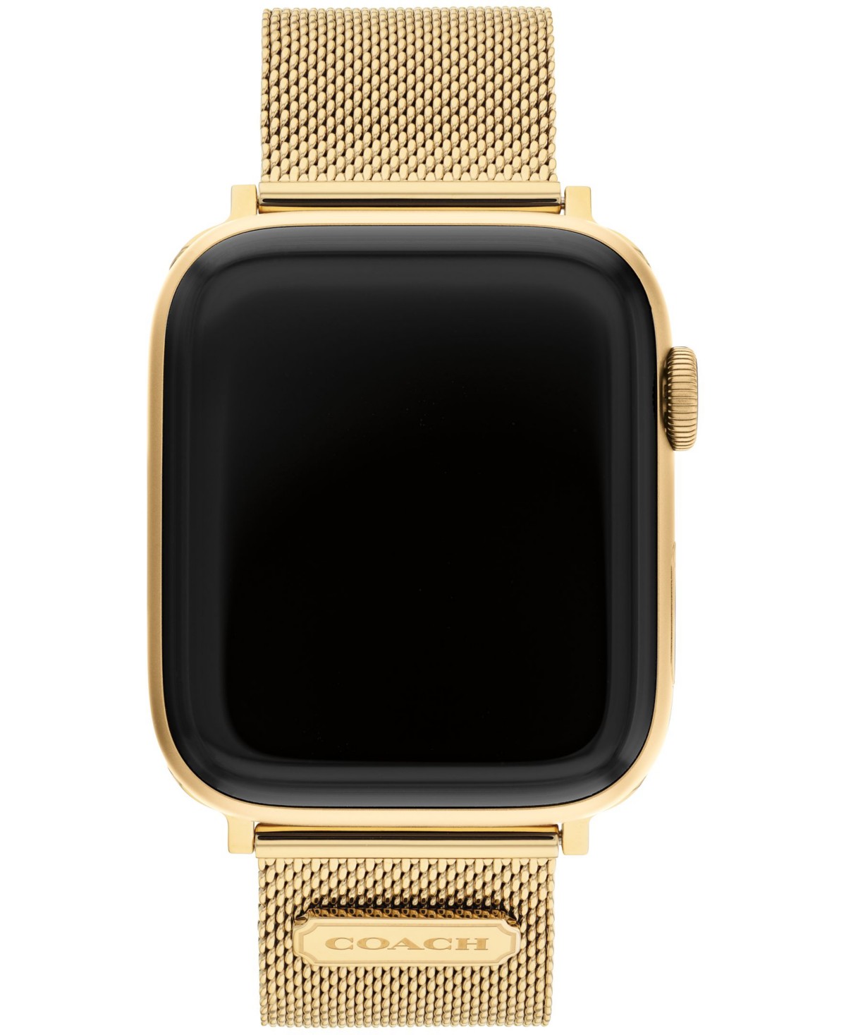 COACH Gold-Tone Mesh Bracelet for Apple Watch&reg; 42/44/45mm — фото 1