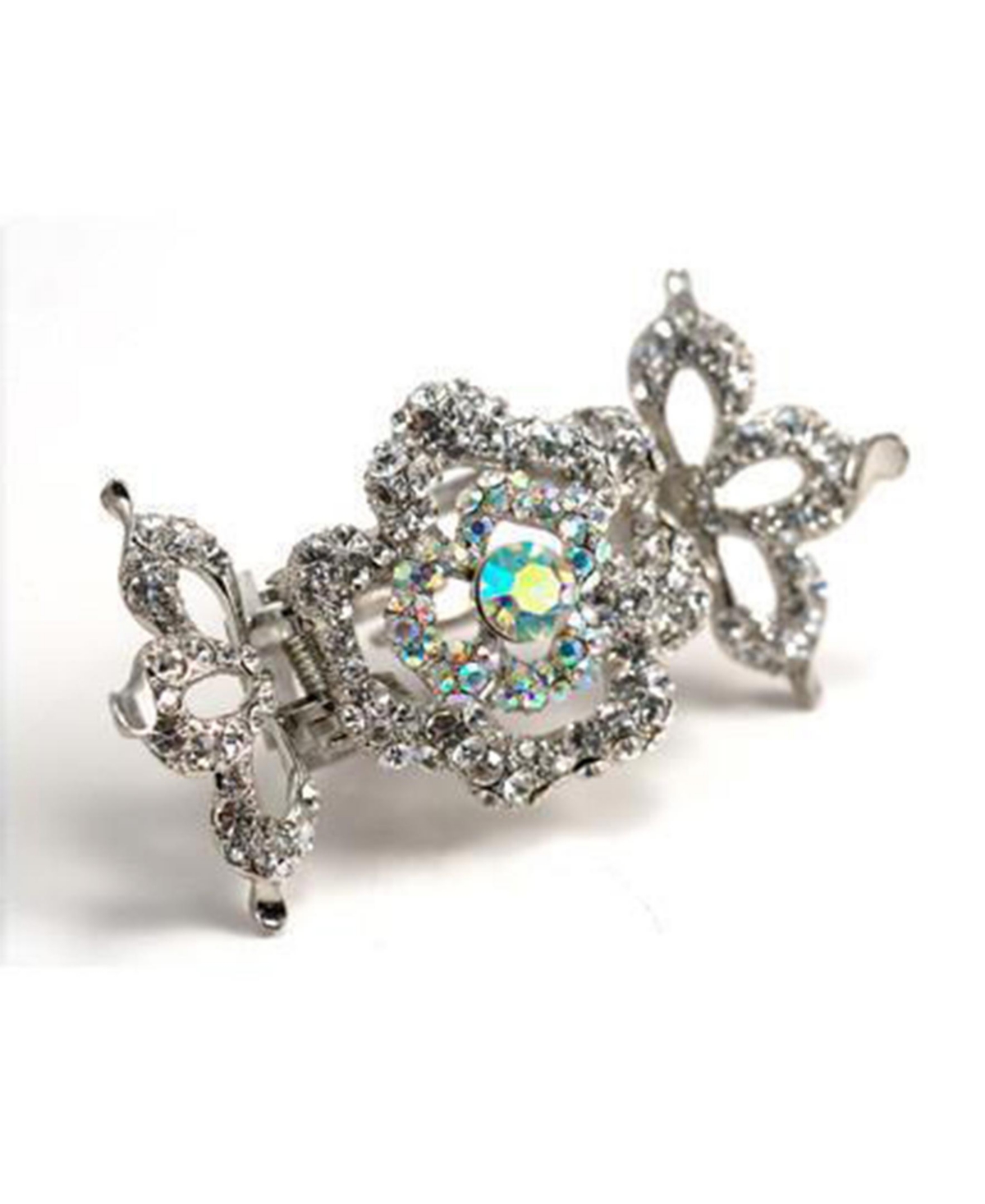 Women's Crystal Rose Hair Jaw - Multi2