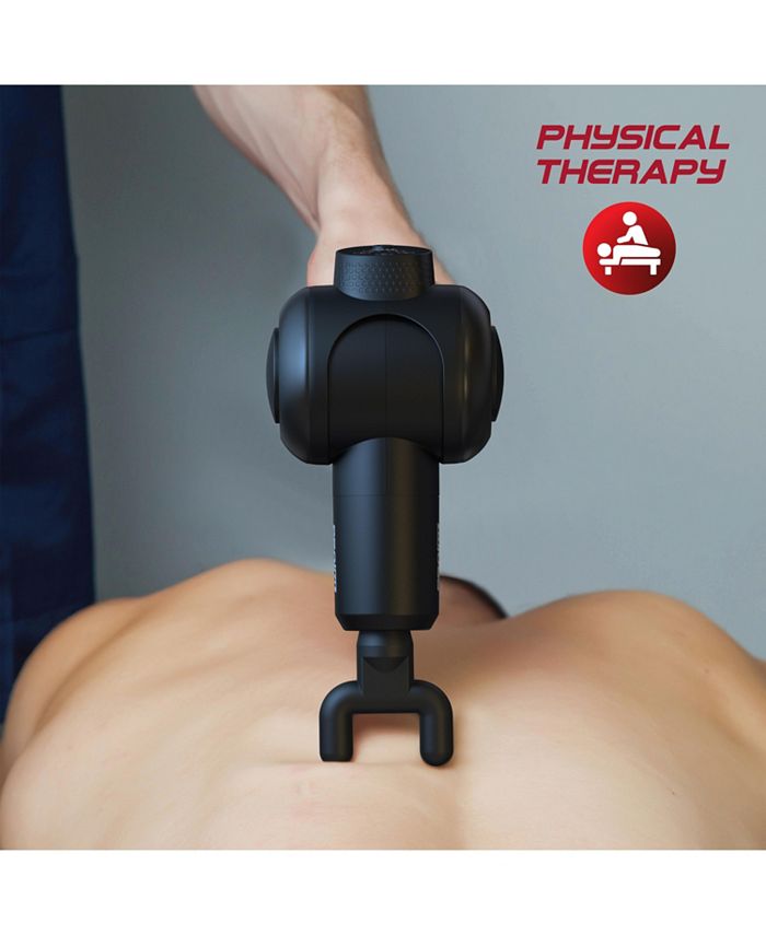 Tzumi ProFit Muscle Gun Elite Handheld Therapeutic Percussion Massager