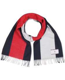 Men's Oversized Flag Yarn Dyed Scarf