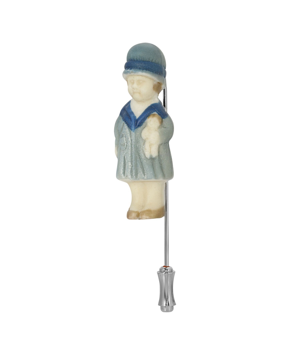Child with Doll Pin - Blue