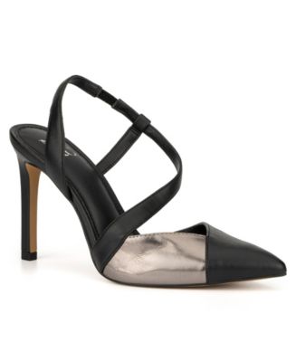 New York And Company Women's Lola Strappy Pump Shoes - Macy's