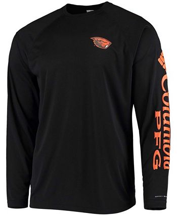 Men's Columbia Orange Oregon State Beavers PFG Terminal Tackle