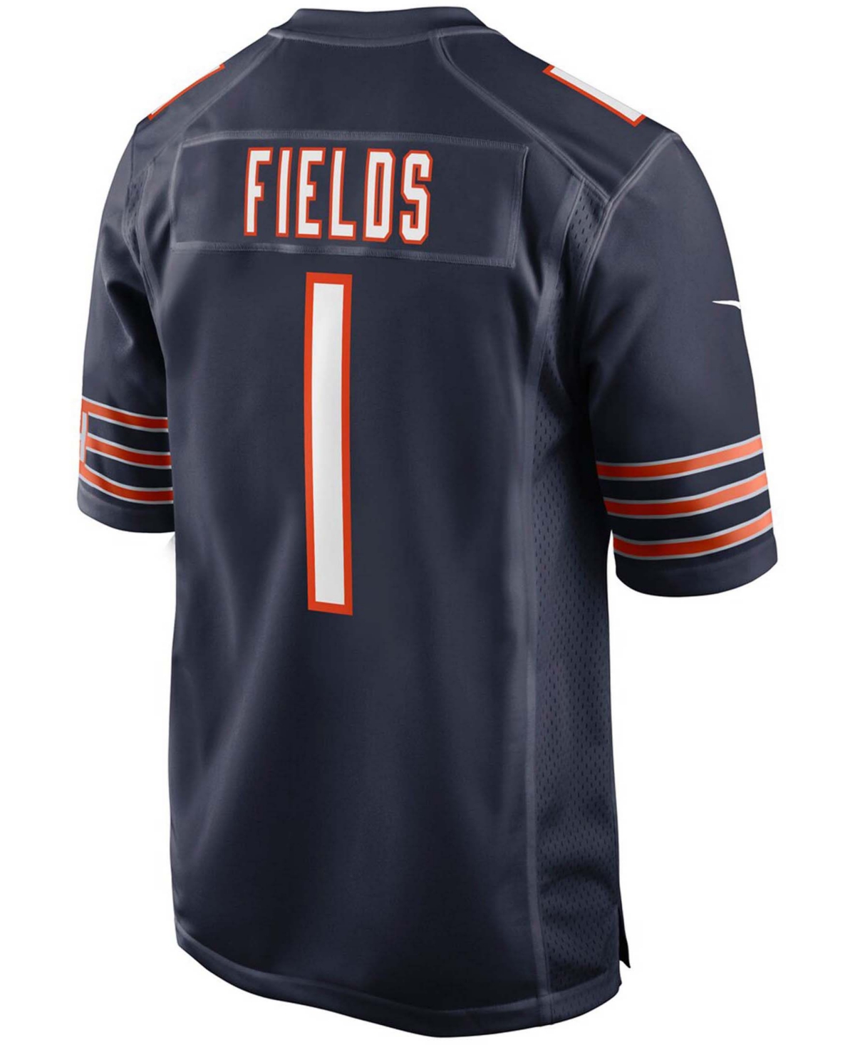 Big Boys Justin FieldsChicago Bears 2021 Nfl Draft First Round Pick Game Jersey - Navy