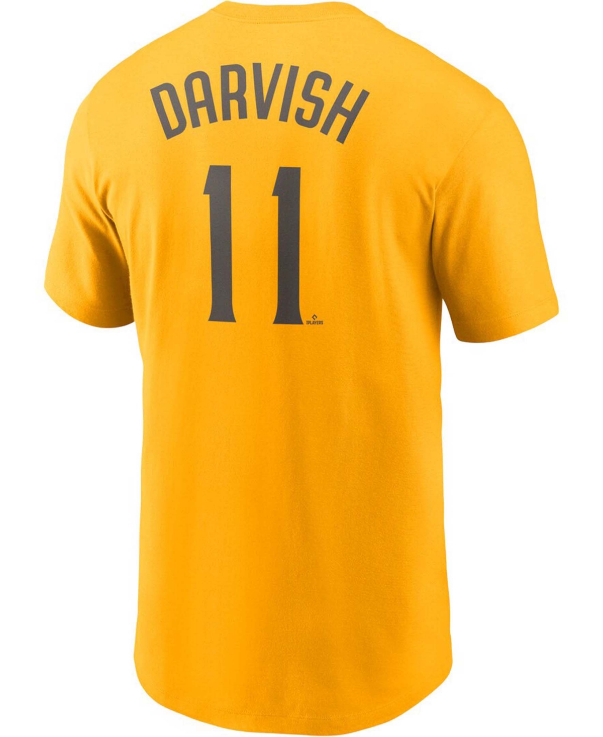 Men's Yu DarvishSan Diego Padres Name Number T-shirt - Gold