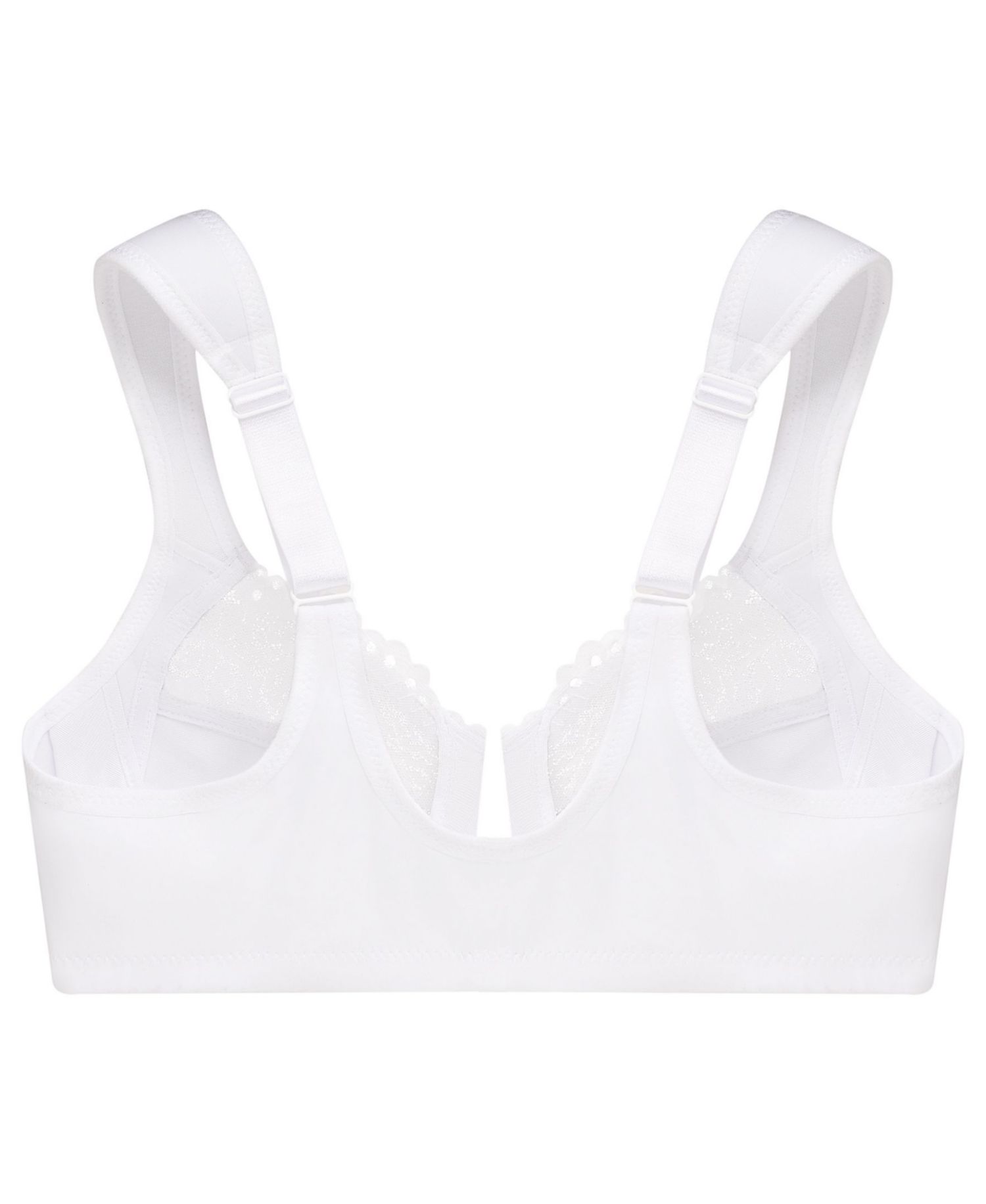 Women's Full Figure Plus Size Wonderwire Front Close Bra 1245
