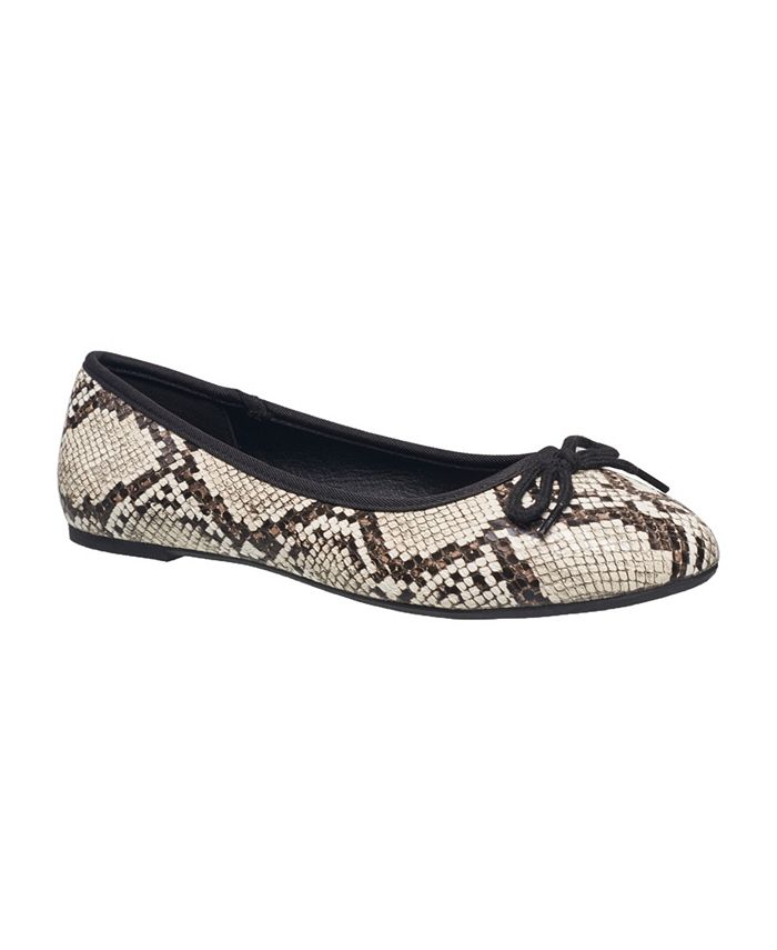 French Connection Women's Diana Bow Detail Ballet Flats - Macy's