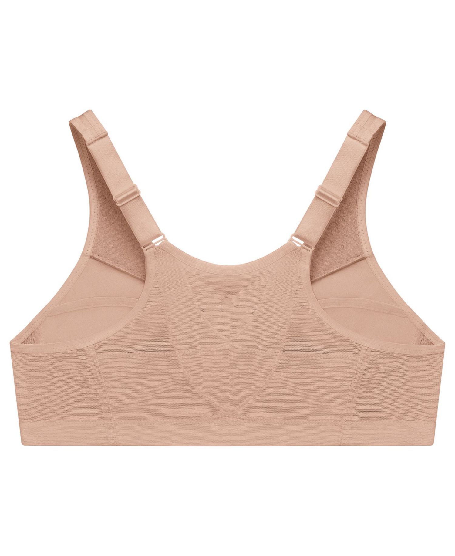 Women's Full Figure Plus Size MagicLift Front Close Posture Back Support Bra 1265