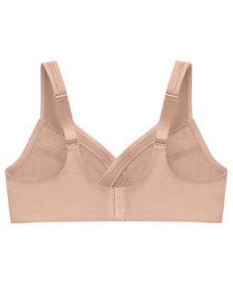 Women's Full Figure Plus Size MagicLift Wirefree Minimizer Support Bra 1003