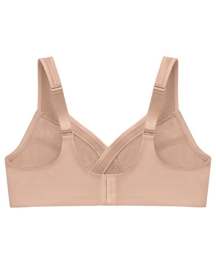 Glamorise Women's Full Figure Wirefree Minimizer Support Bra #1003 Beha, dames, Zwart, 80C