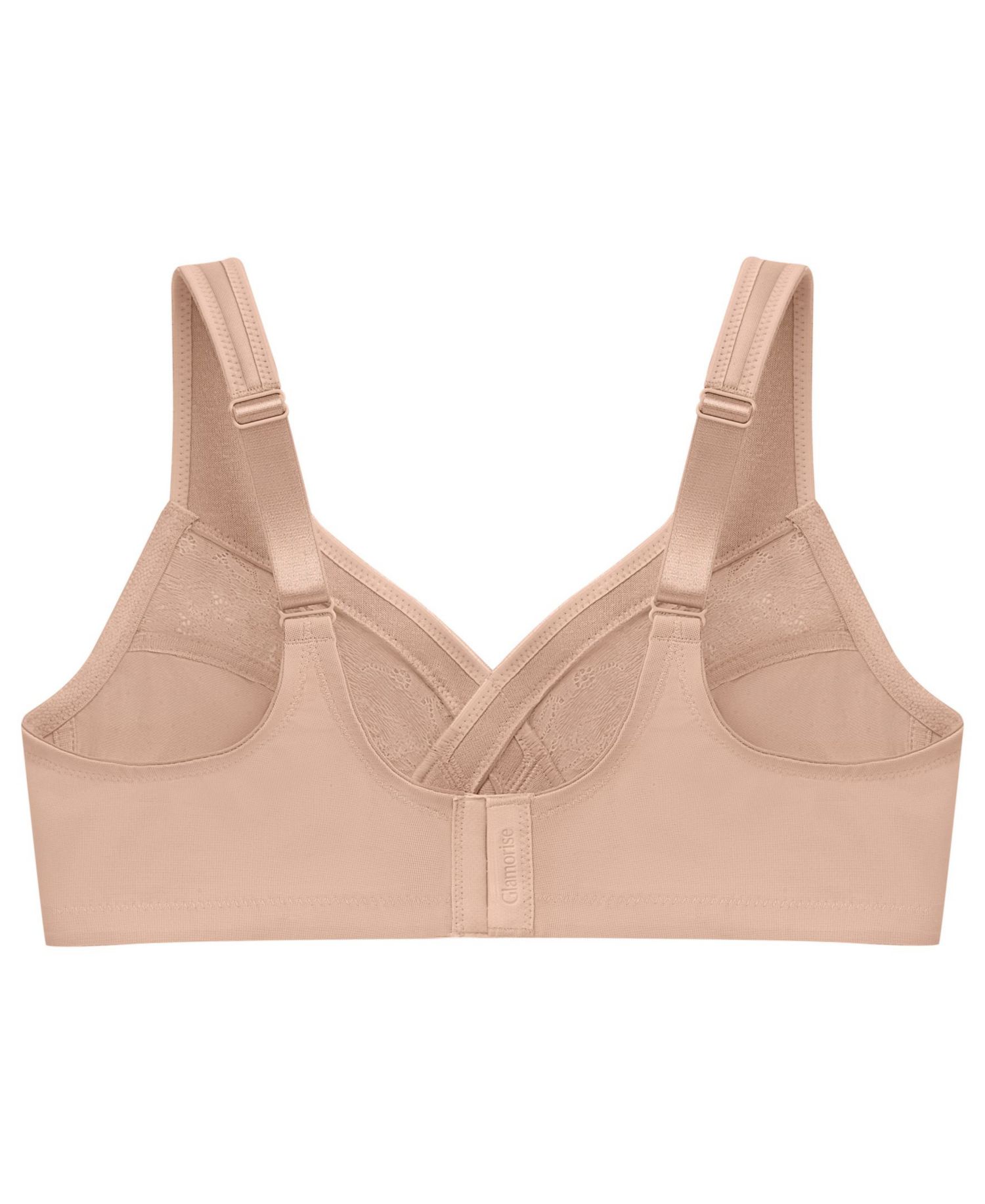 Women's Full Figure Plus Size MagicLift Wirefree Minimizer Support Bra 1003