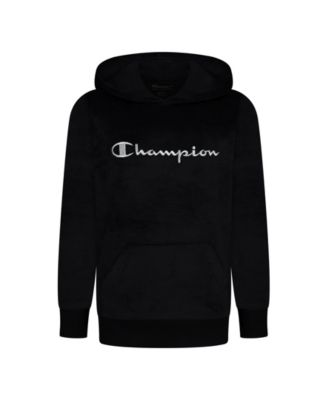 champion metallic script hoodie