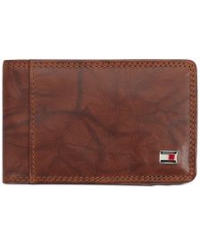 Men's Huck Leather Front Pocket RFID Wallet