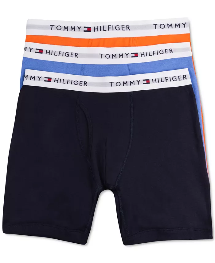 Men's Classic Cotton Boxer Briefs, 3-Pack - thumbnail 10