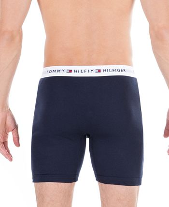 Tommy Hilfiger Men's Cotton Classics 5-Pack Boxer Brief, Hunter, Small at   Men's Clothing store