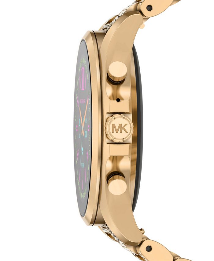 Michael Kors Access Unisex Gen 6 Bradshaw Smartwatch GoldTone Case