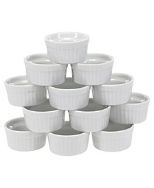 Ceramic Ramekins, Set of 12