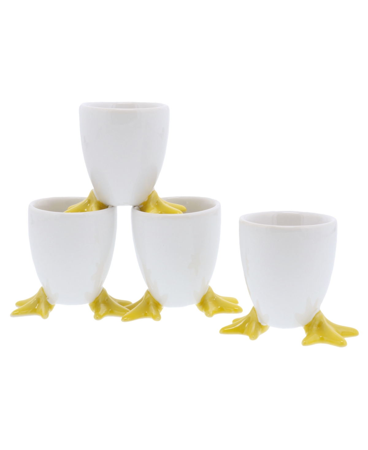 Chicken Feet Egg Cups, Set of 4