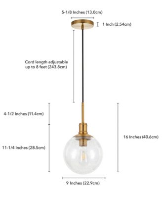 Walker and Glass Pendant