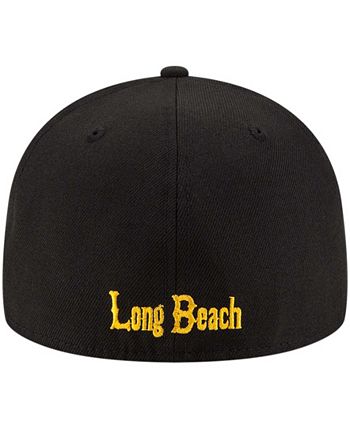 New Era / Men's Long Beach State 49ers Black 59Fifty Fitted Hat