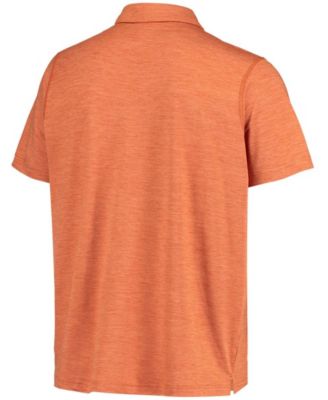 Men's Texas Orange Texas Longhorns Tech Trail Space Dye Omni-Shade Polo