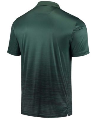Men's Green Michigan State Spartans Marshall Polo