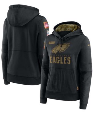 Nike Men's Philadelphia Eagles Salute To Service Therma Hoodie - Macy's