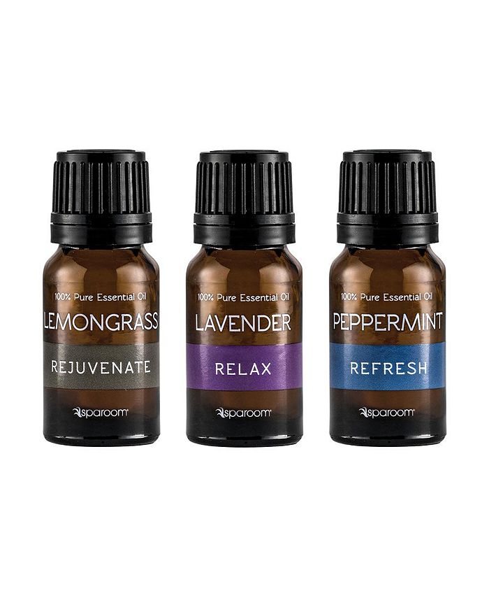 SpaRoom - Aromatherapy 3-Pk. Pure Essential Oil