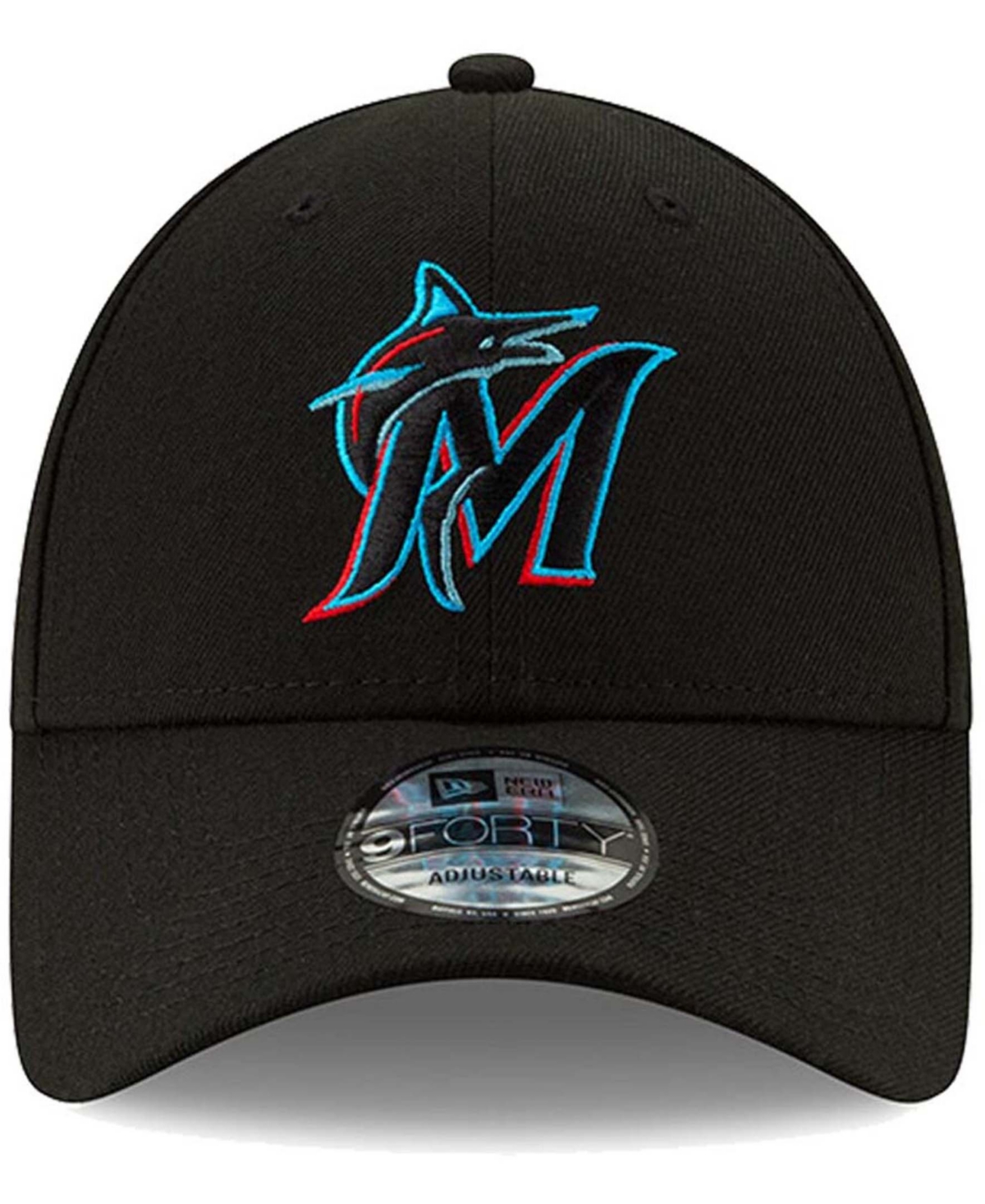 Shop New Era Big Boys And Girls Black Miami Marlins 2019 The League 9forty Adjustable Hat