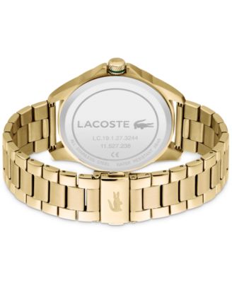 Men's Le Croc Gold-Tone Bracelet Watch 43mm