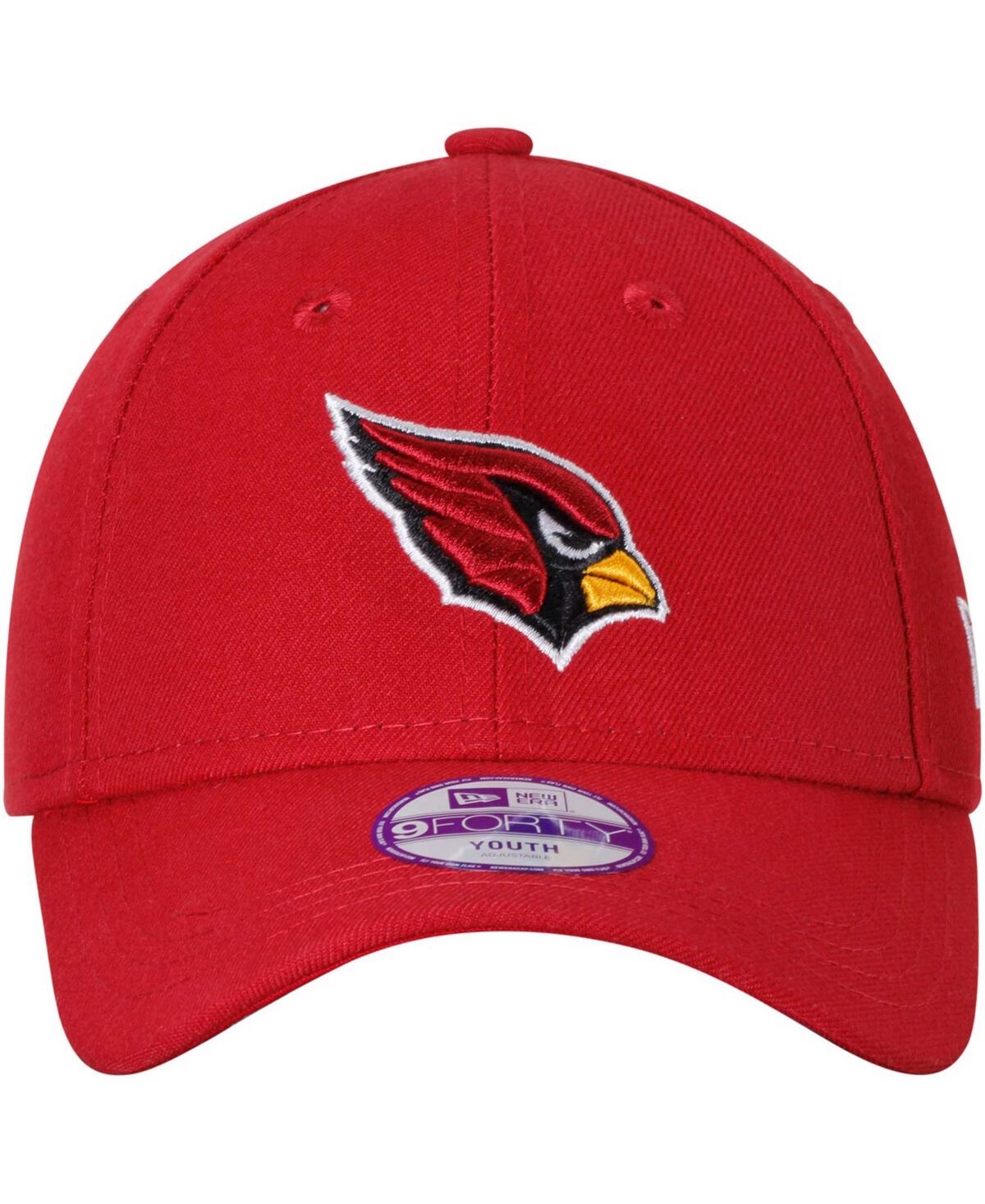 Shop New Era Big Boys And Girls Cardinal Arizona Cardinals League 9forty Adjustable Hat