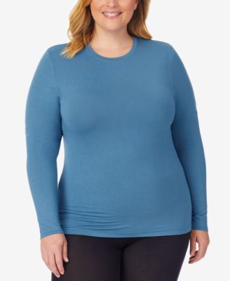 Cuddl Duds - Plus Size Softwear Top