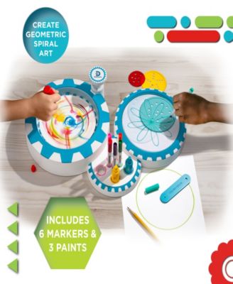 Spiral and Spin Art Station-Set includes - Spin Station