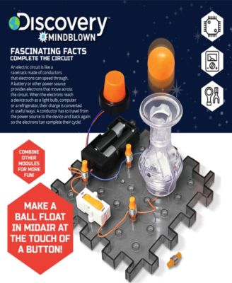 Discovery #MINDBLOWN Toy Circuitry Action Experiment Floating Ball