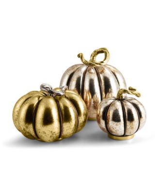 Medium Glass Pumpkin Figurine