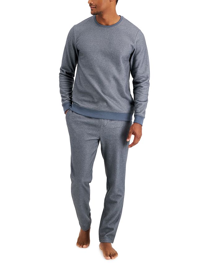 Alfani Men's Fleece Pajama Shirt, Created for Macy's Macy's