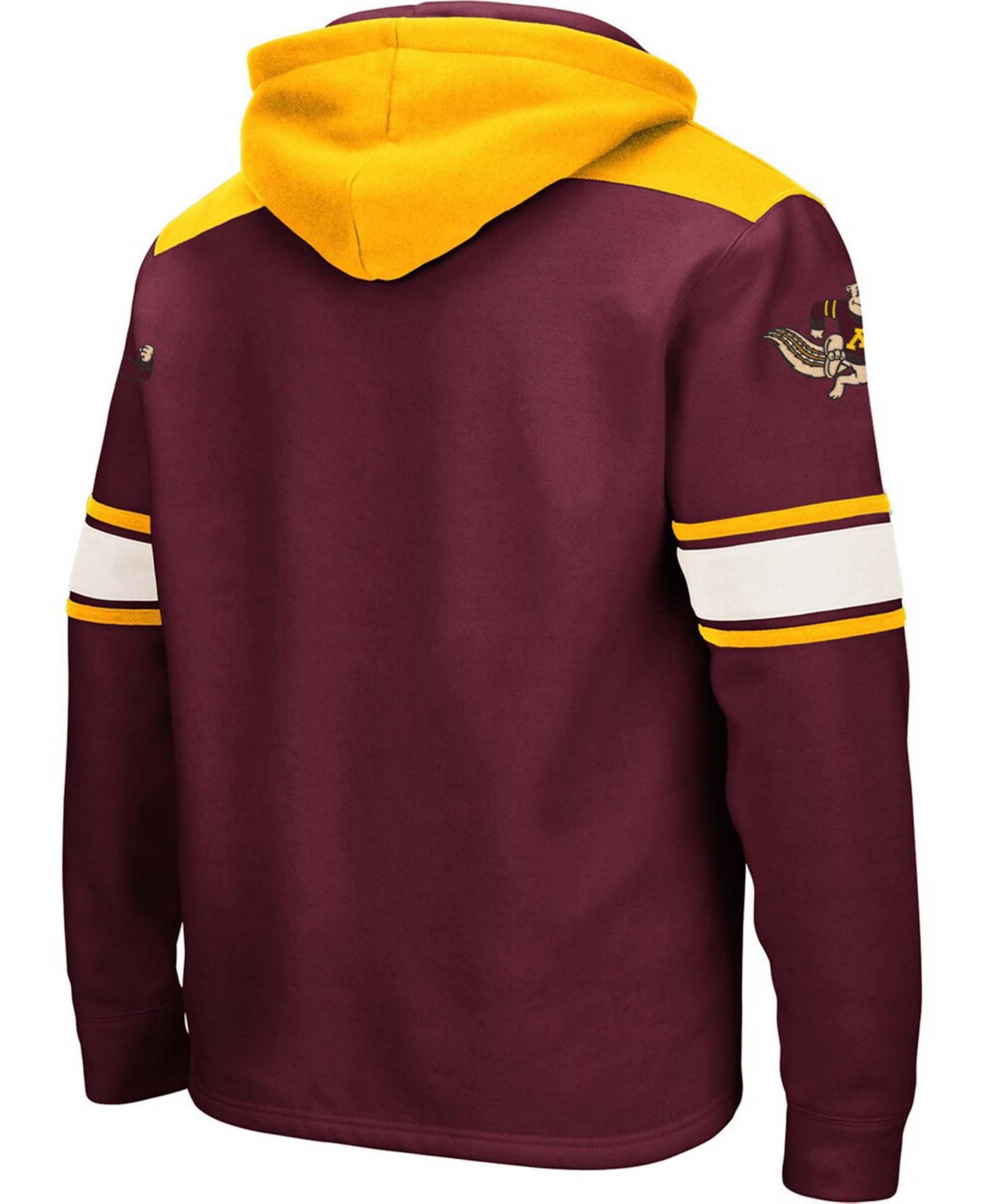 Shop Colosseum Men's Maroon Minnesota Golden Gophers 2.0 Lace-up Pullover Hoodie