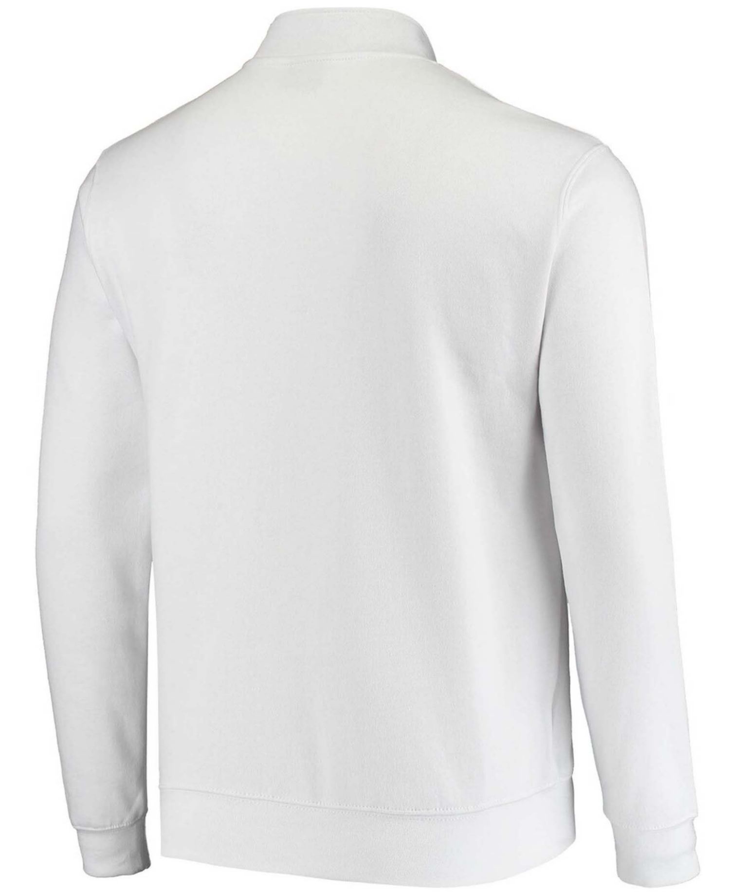 Men's White Michigan State Spartans Tortugas Logo Quarter-Zip Jacket