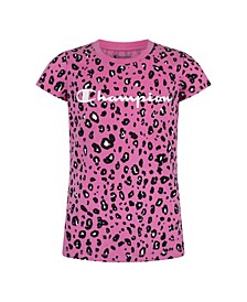 Big Girls Leopard Print T-shirt