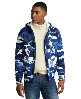 polo pony camo hoodie