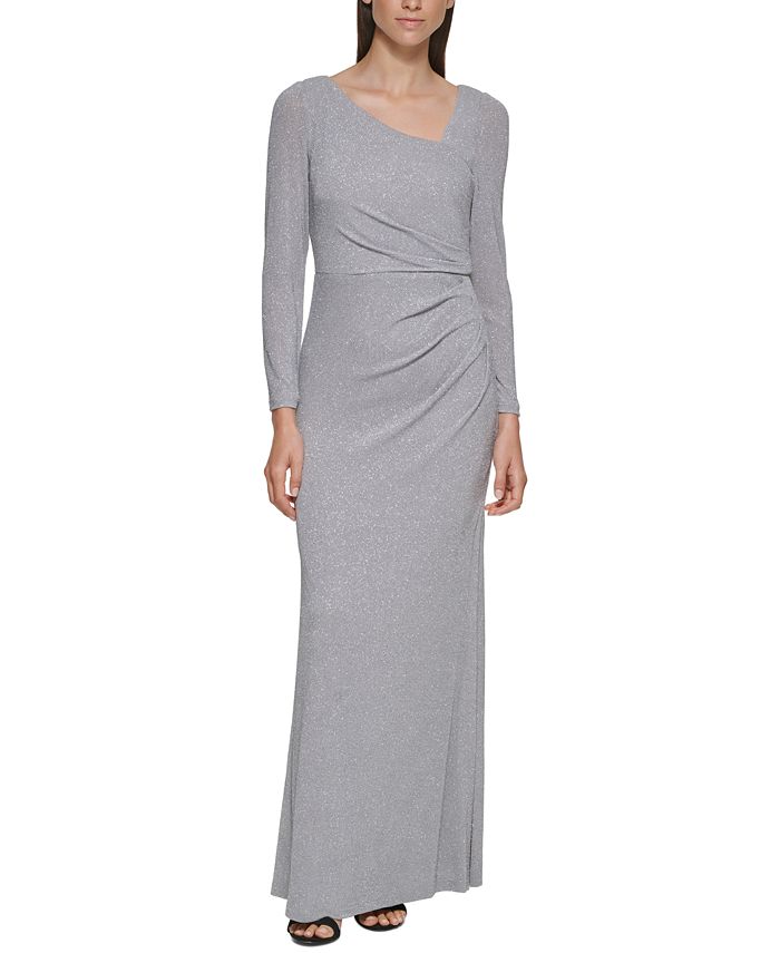 Vince camuto asymmetrical shop neck sheath dress