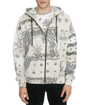 ELEVEN PARIS - Men's Paisley Fleece Hoodie