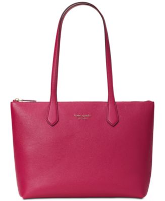 kate spade new york/Tote Bag/Leather/RED/USED LIKE NEW/Hieght:25.5cm W –  2nd STREET USA