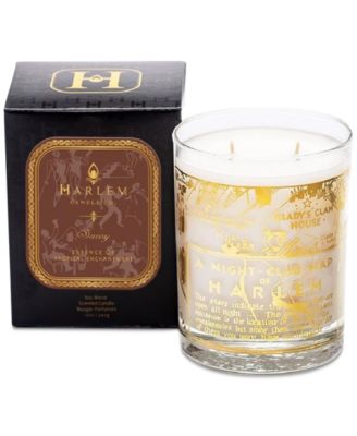 Harlem Candle Co. - 22k Gold "Savoy" Nightclub Map of Harlem Luxury Candle