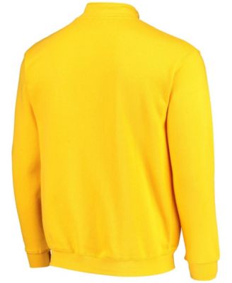 Men's Gold-Tone West Virginia Mountaineers Tortugas Logo Quarter-Zip Jacket
