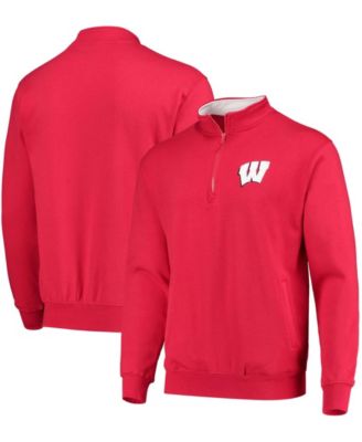 Men's Wisconsin Badgers Tortugas Team Logo Quarter-Zip Jacket