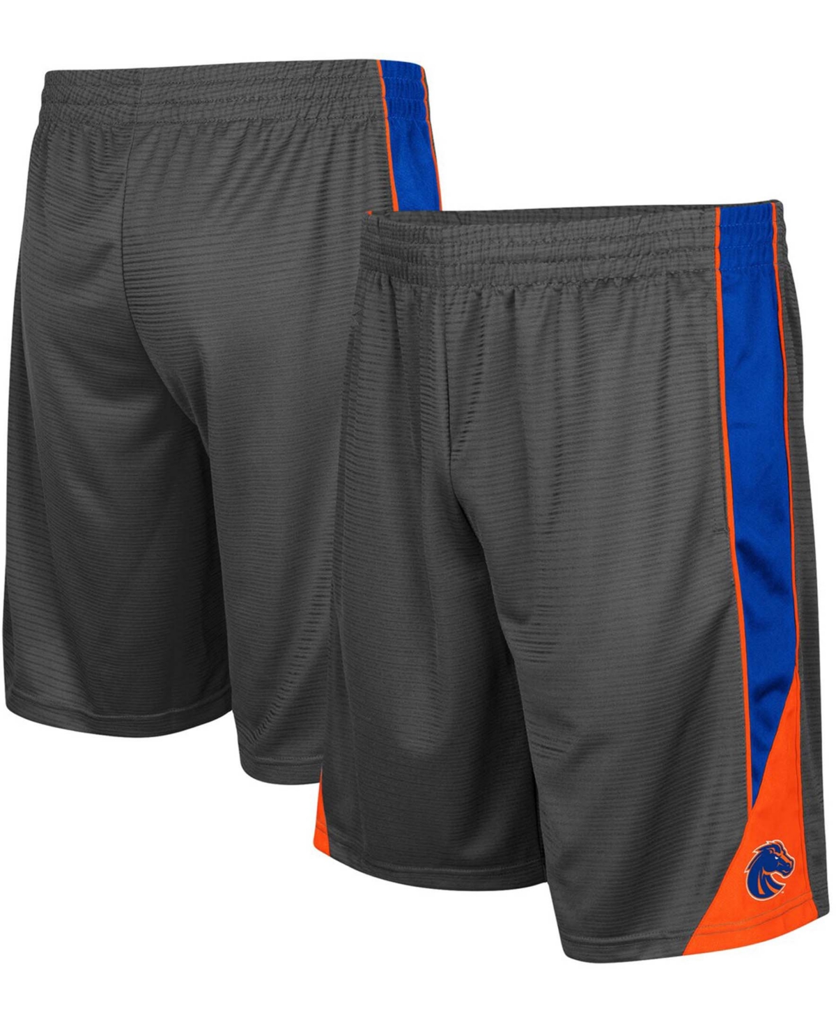 Men's Charcoal Boise State Broncos Turnover Shorts - Charcoal
