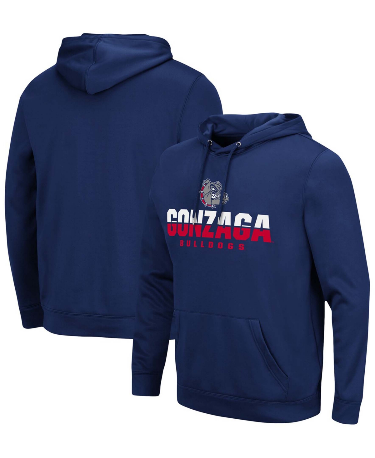 Shop Colosseum Men's Navy Gonzaga Bulldogs Lantern Pullover Hoodie