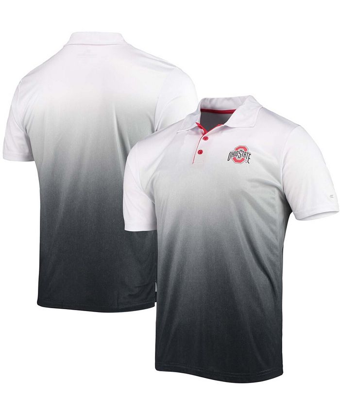 Colosseum Men's Gray Ohio State Buckeyes Magic Polo Shirt - Macy's