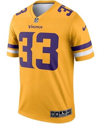 Nike Men s Dalvin Cook Gold Tone Minnesota Vikings Inverted Legend